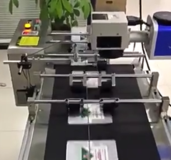 Laser coding machine